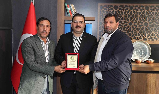 Canpolat'a teşekkür ziyareti