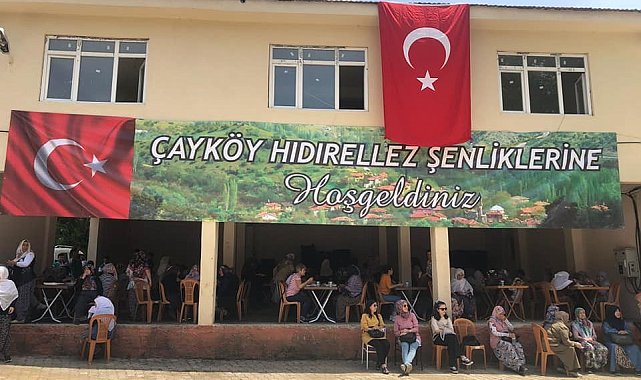 Çayköy&#039;de Hıdrellez kutlandı