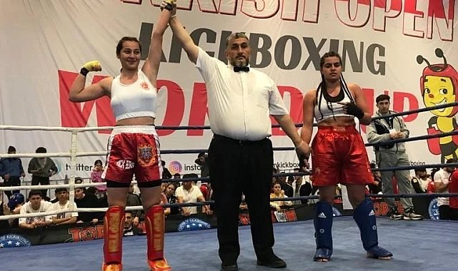 Cemile Aykoç kick boksta dünya şampiyonu oldu