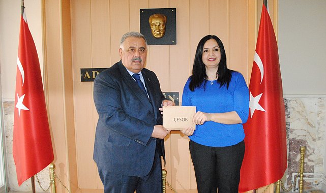 ÇESOB Başkanı Recep Gür mazbatasını aldı