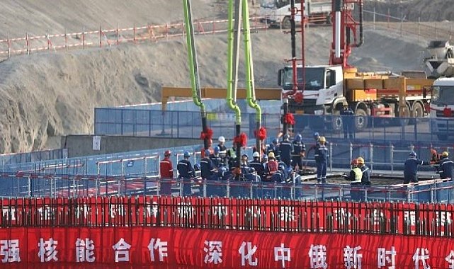 Çin'de bulunan Xudapu NGS'nin 4'ncü ünitesinin temeli atıldı