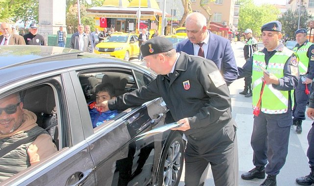 Çınarcık'ta Karayolları Trafik Haftası etkinliği