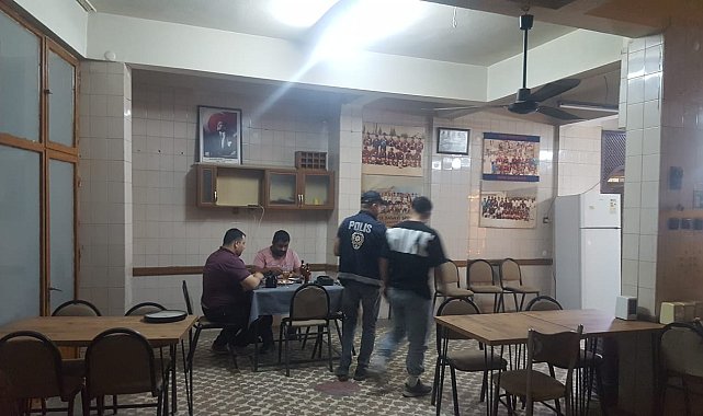 Çine'de polis ekipleri denetim yaptı