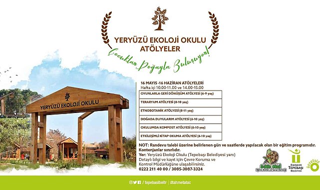 Çocuklar doğa ile buluşuyor