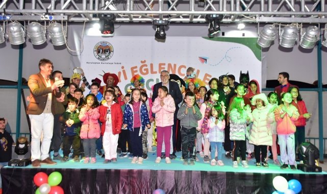 Çocuklara bayram eğlencesi İnönü Belediyesi'nden