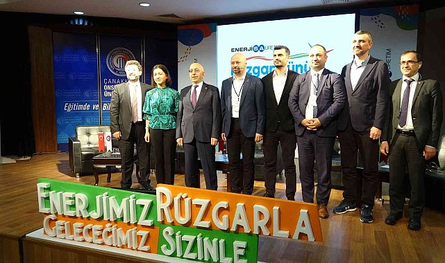 ÇOMÜ Rüzgar Günü etkinliği, Enerjisa Üretim sponsorluğunda gerçekleştirildi