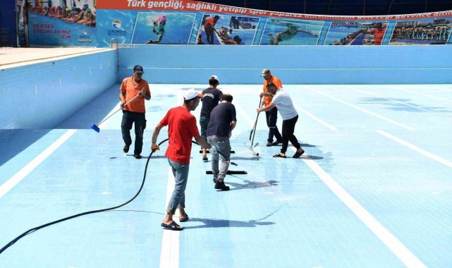 Çukurova&#039;da havuzlar yaza hazırlanıyor