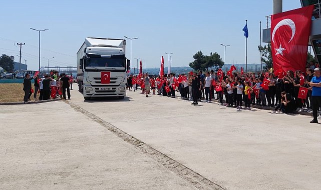 Cumhurbaşkanlığı 'Spor Aşkı Engel Tanımaz' tırı Tekirdağ'da