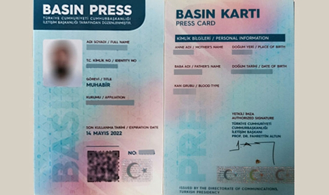 Danıştay, Basın Kartı Yönetmeliği'ne ilişkin yürütmenin durdurulması kararını kaldırdı 19.05.2022 - 13:50 Güncelleme: 19.05.2022 - 14:06