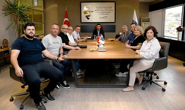 Deneyimli siyasetçi Fikri Sağlar, Başkan Günel'le görüştü