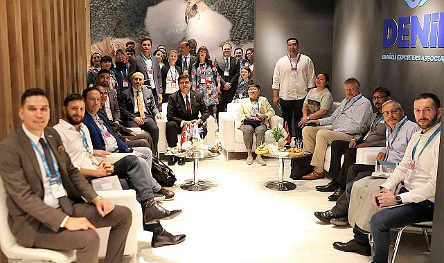 DENİB 15 ülkeden 65 kişilik heyet için HOMETEX'de alım etkinliği düzenledi