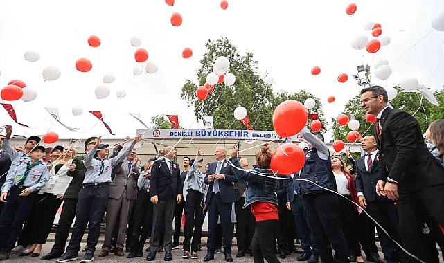 Denizli'de 19 Mayıs coşkuyla kutlanıyor