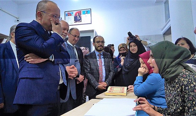 Denizli'de özel bireylere yönelik ilk Kur'an kursu hizmete açıldı