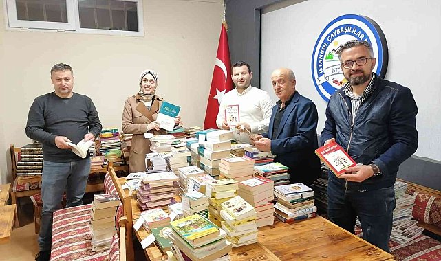 Dernek tarafından başlatılan kampanya ile öğrencilere 10 bin kitap dağıtıldı