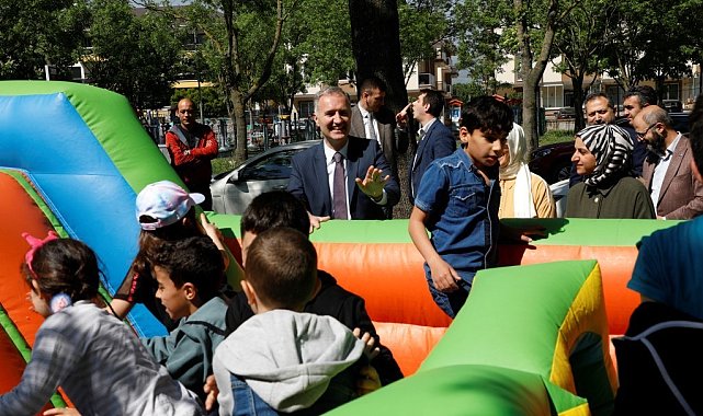 Dezavantajlı çocuklar gönüllerince eğlendi