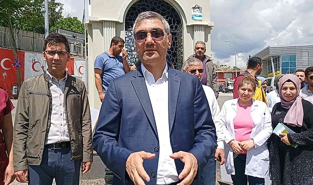 Dicle'de sağlıkçılar, toplum sağlığı için yürüdü