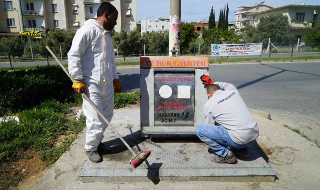 Didim Belediyesi&#039;nin temizlik atağı sürüyor