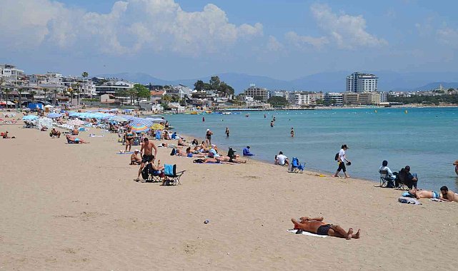 Didim&#039;de deniz keyfi başladı