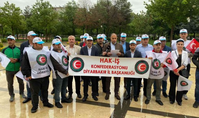 Diyarbakır HAK-İŞ 1 Mayıs kutlaması