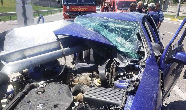 Diyarbakır'da trafik kazası: 2 yaralı