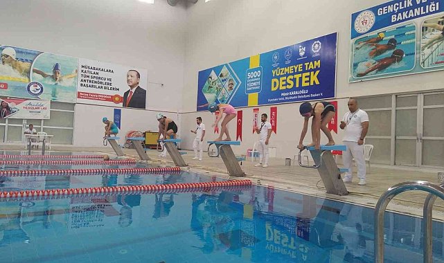 Diyarbakırlı minik yüzücülerin mücadelesi sona erdi