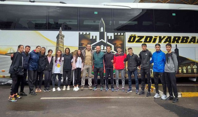 Diyarbakr karate kafilesi Türkiye Ümit Genç Karate Şampiyonası için yolla çıktı