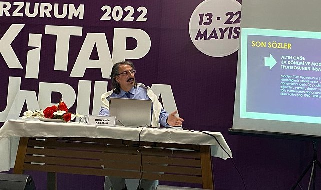 Doç.Dr. Aydemir padişahların tiyatro sanatıyla ilişkilerini anlattı: