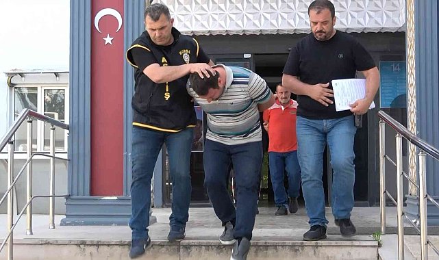 Doğalgaz düzenekli tuzak kurdukları öne sürülen baba ve oğul adliyeye sevk edildi