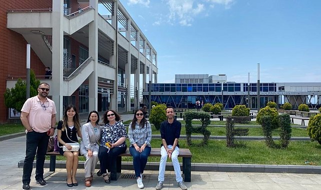 Doğu Kazakistan Öğretim Üyesinden Üniversiteye ziyaret