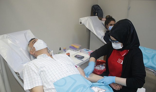 Doruk'tan kan bağışına destek