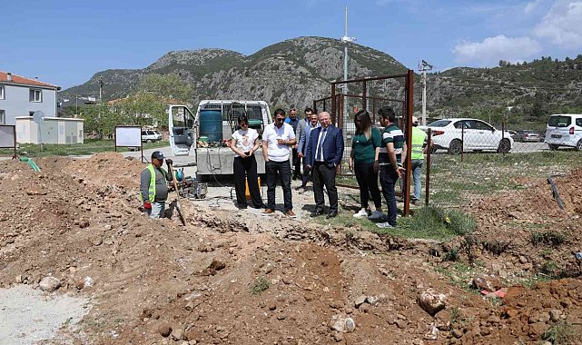 Düğerek Mahallesine 300 tonluk Atıksu deposu