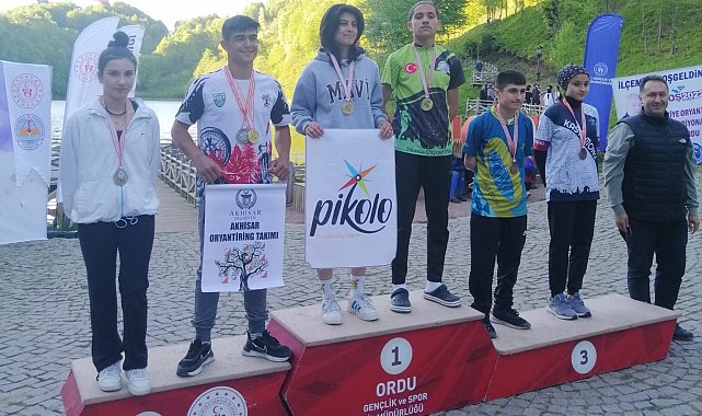 Düzceli oryantiringçiler 9 madalya