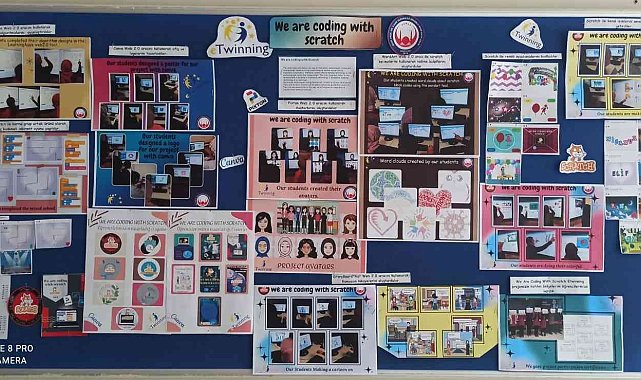 e-Twinning projesiyle kodlamanın önemine dikkat çektiler