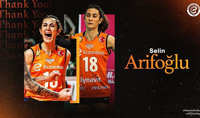 Eczacıbaşı Dynavit'ten, Selin Arifoğlu'na teşekkür