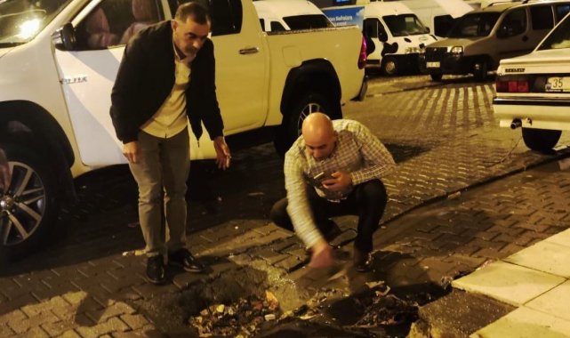 Ekiplerin anında müdahalesi su baskınları önlendi