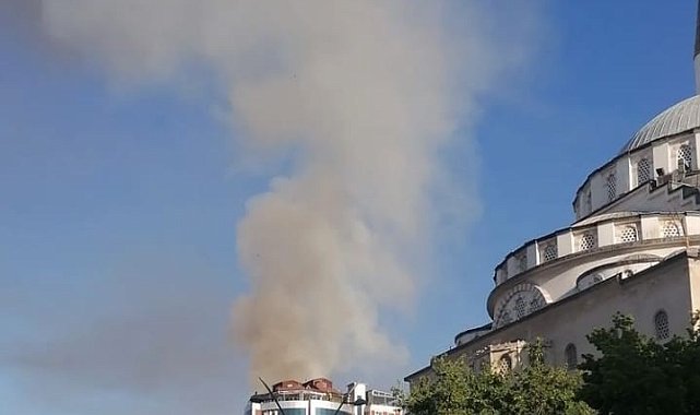 Elazığ'da çatı yangını korkuttu