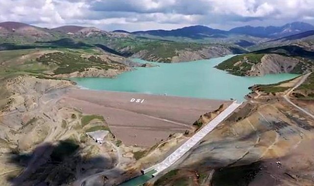 Elazığ'da Kanatlı Barajı tam doluluğa ulaştı