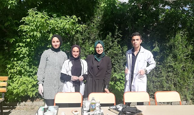 Elazığ'da öğrencilerden anlamlı etkinlik