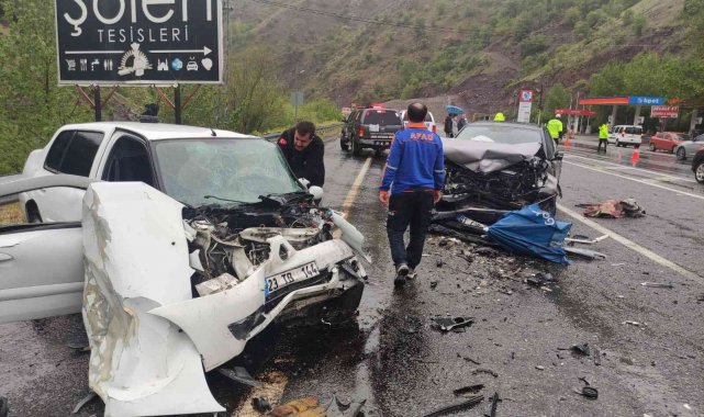 Elazığ'da trafik kazası: 4 yaralı