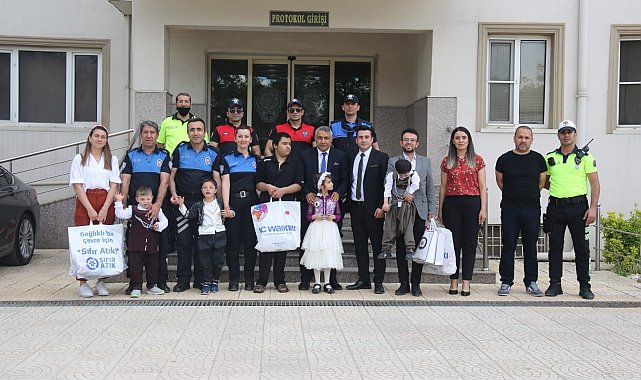 Emniyet Müdürü Kurt, Özel çocukları ağırladı