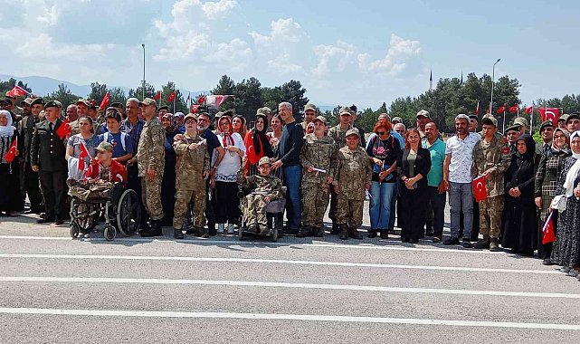 Engellilerin askerli heyecanı