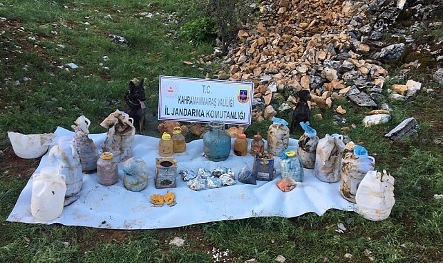 Engizekler&#039;de teröristlere ait gıda deposu imha edildi