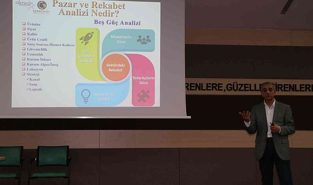 Erdem: "Pazar analizi, başarının anahtarı"