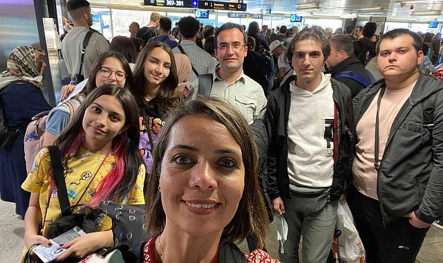 Ertuğrulgazi Lisesi öğrencileri Almanya'ya gitti