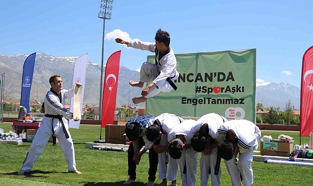 Erzincan'da "spor aşkı engel tanımaz"