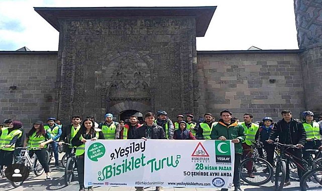 Erzurum'da pedallar bağımlılıktan uzak nesiller için çevrilecek