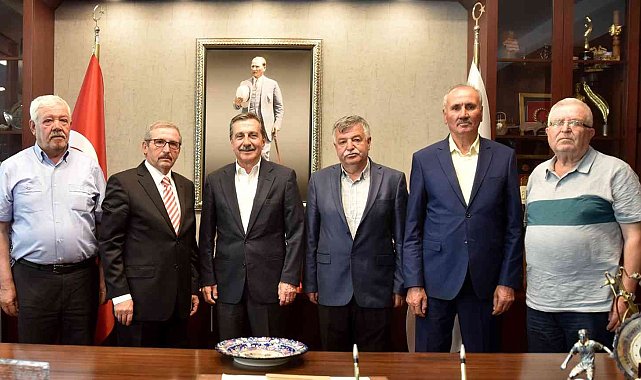 Eskişehir'deki Bileciklilerden, Başkan Ataç'a ziyaret