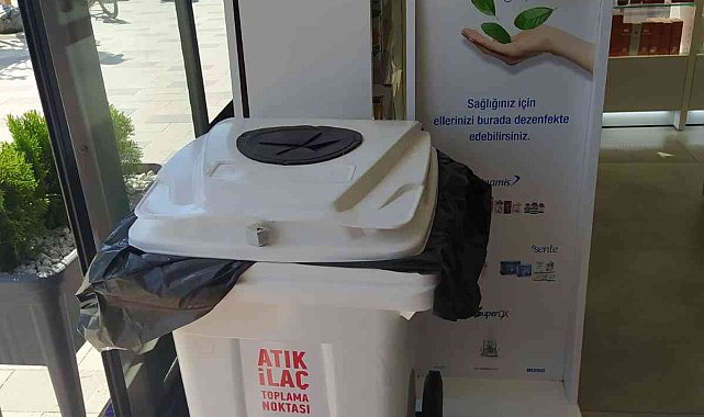 Evlerdeki atık ilaçlar modern tesiste bertaraf edilecek