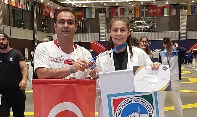 Fatma Arslan, olimpiyat üçüncüsü oldu