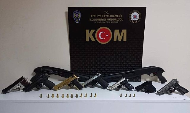 Fethiye'deki 'Müsilaj' operasyonunda 3 şüpheli tutuklandı